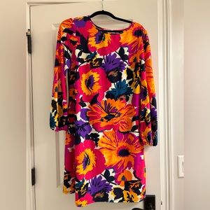 Jude Connally dress.  Worn one. Floral design.